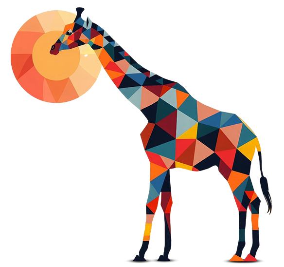 Abstract Giraffe