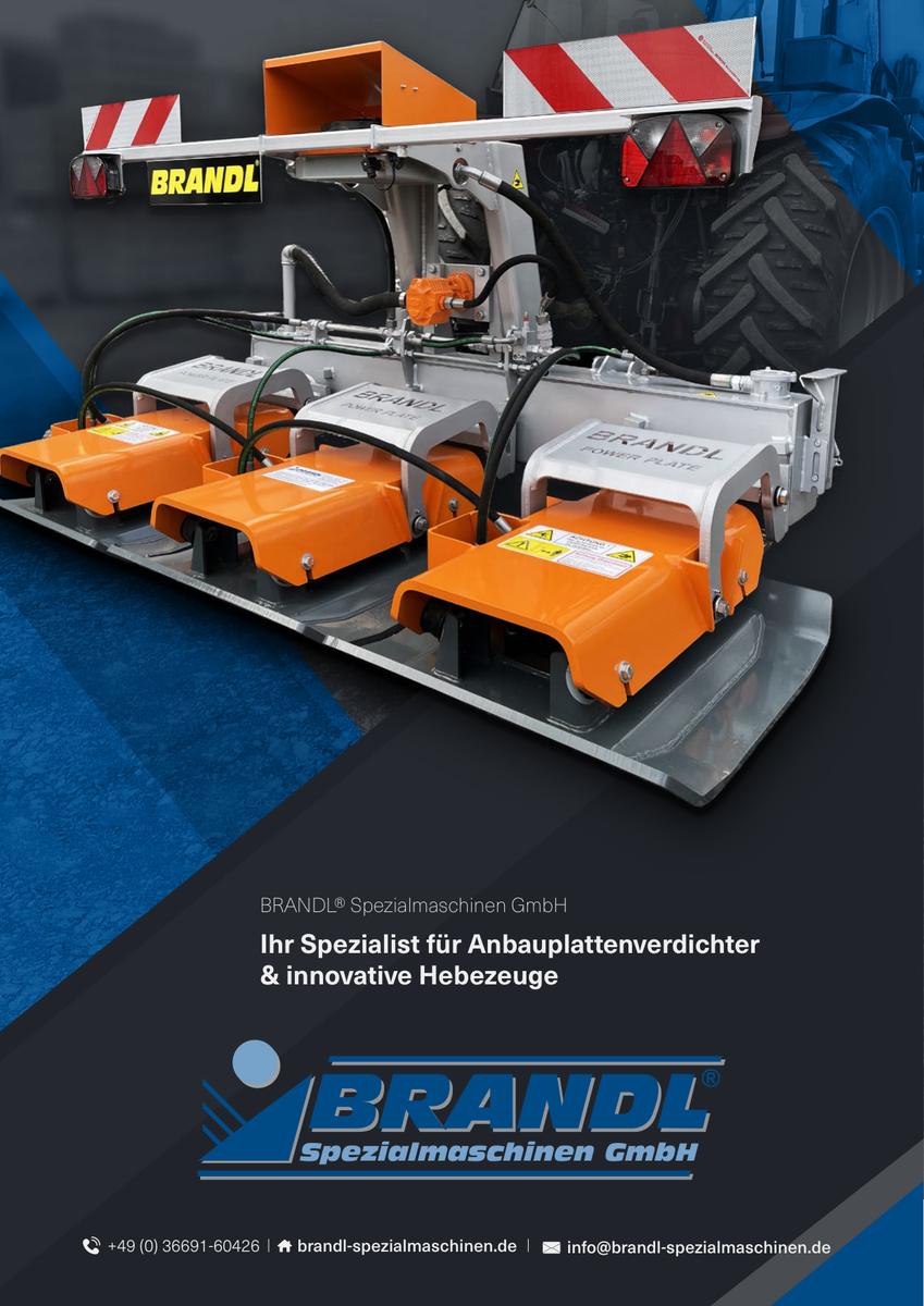 Produktmappe der BRANDL Spezialmaschinen GmbH, Seite 1 von 42