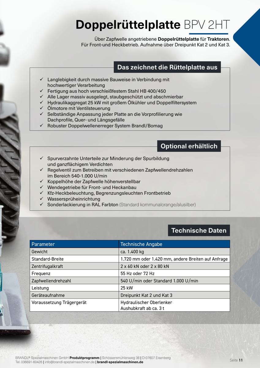 Produktmappe der BRANDL Spezialmaschinen GmbH, Seite 11 von 42