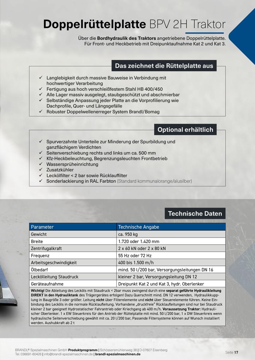 Produktmappe der BRANDL Spezialmaschinen GmbH, Seite 17 von 42