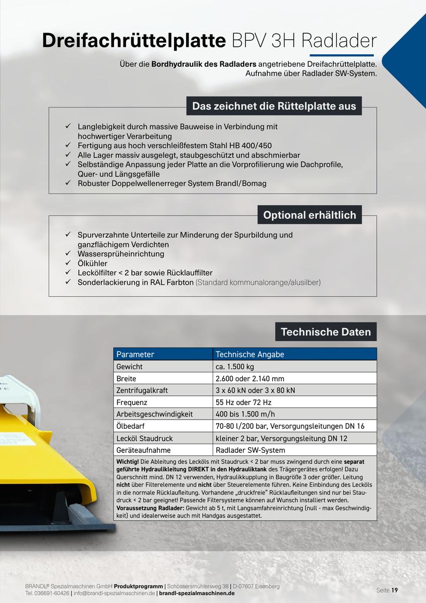 Produktmappe der BRANDL Spezialmaschinen GmbH, Seite 19 von 42