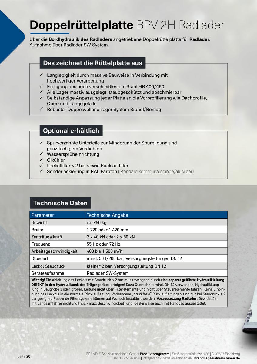 Produktmappe der BRANDL Spezialmaschinen GmbH, Seite 20 von 42
