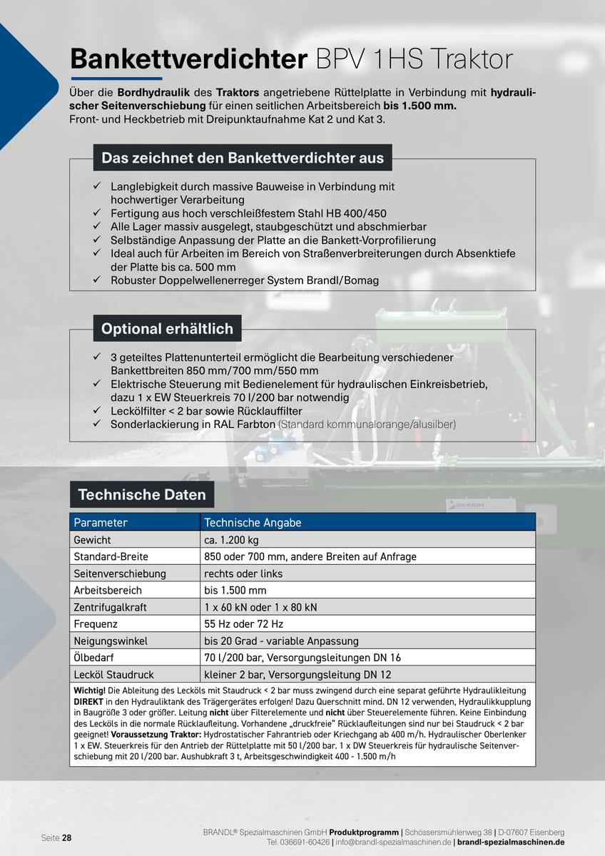 Produktmappe der BRANDL Spezialmaschinen GmbH, Seite 28 von 42