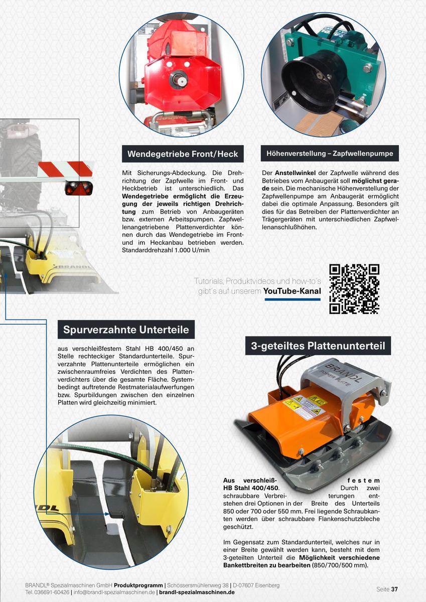 Produktmappe der BRANDL Spezialmaschinen GmbH, Seite 37 von 42